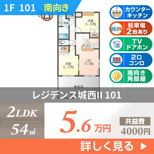 レジデンス城西II 101