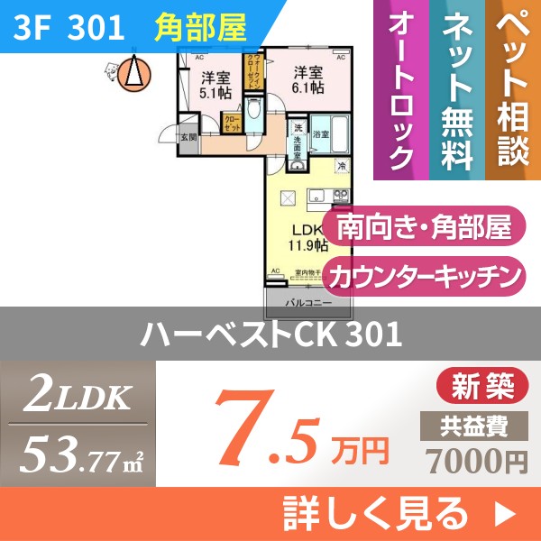 ハーベストCK 301