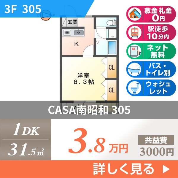 CASA南昭和 305