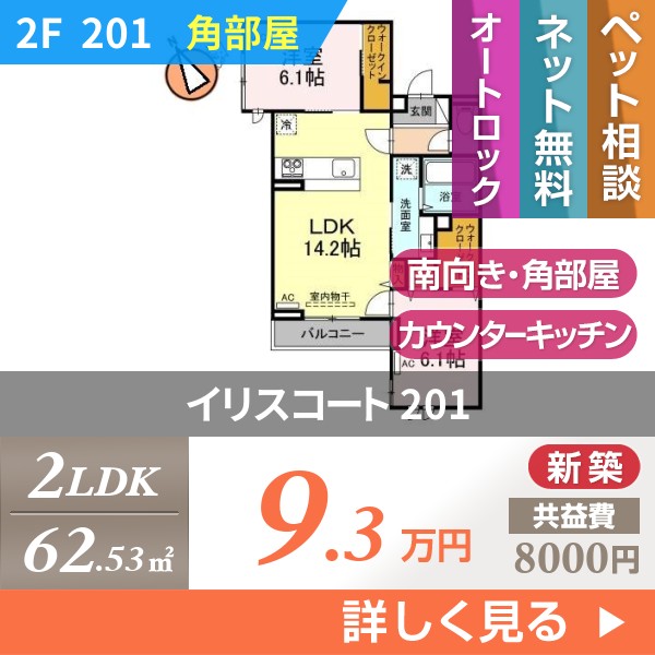 イリスコート 201