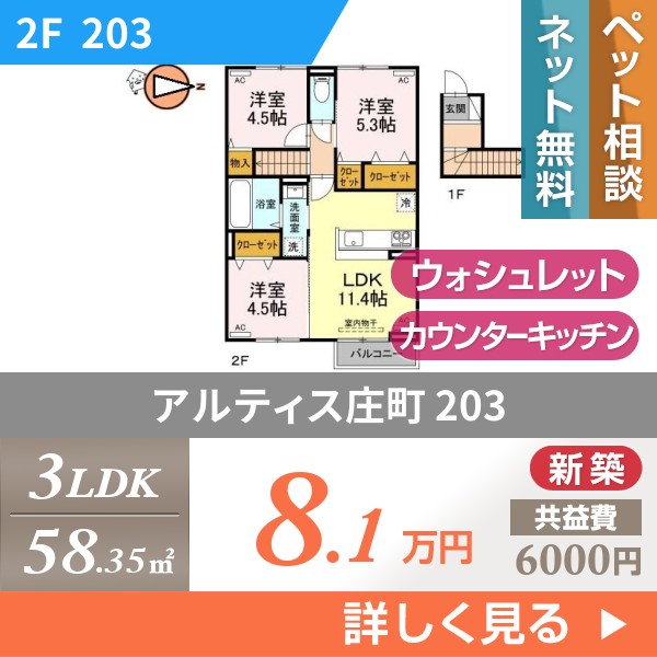 アルティス庄町 203