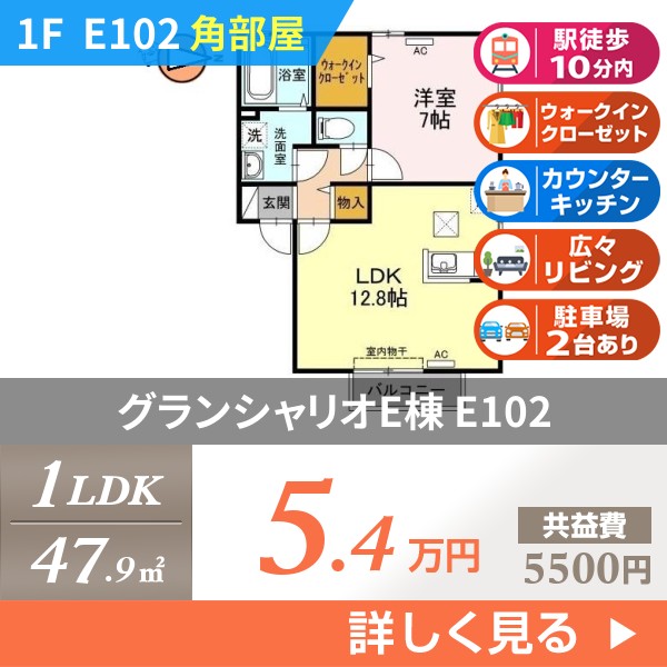 グランシャリオE棟 e102