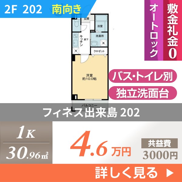 フィネス出来島 202