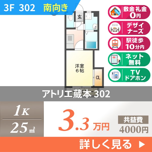 アトリエ蔵本 302