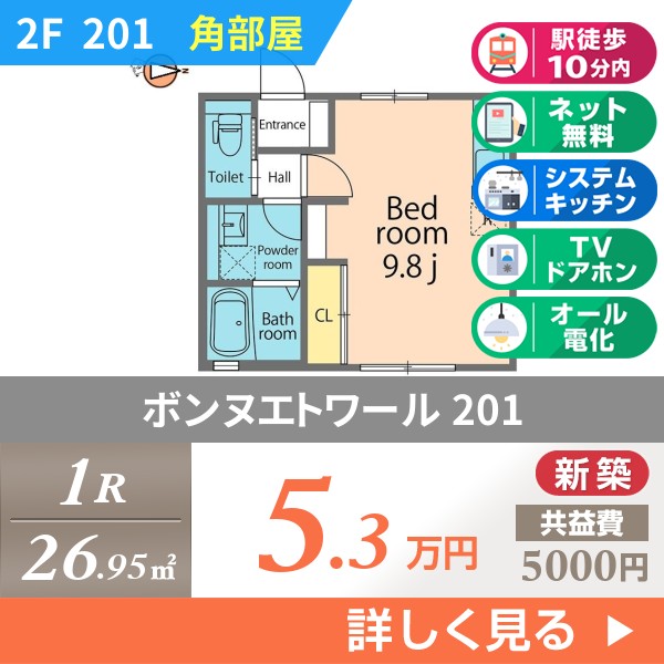 ボンヌエトワール 201