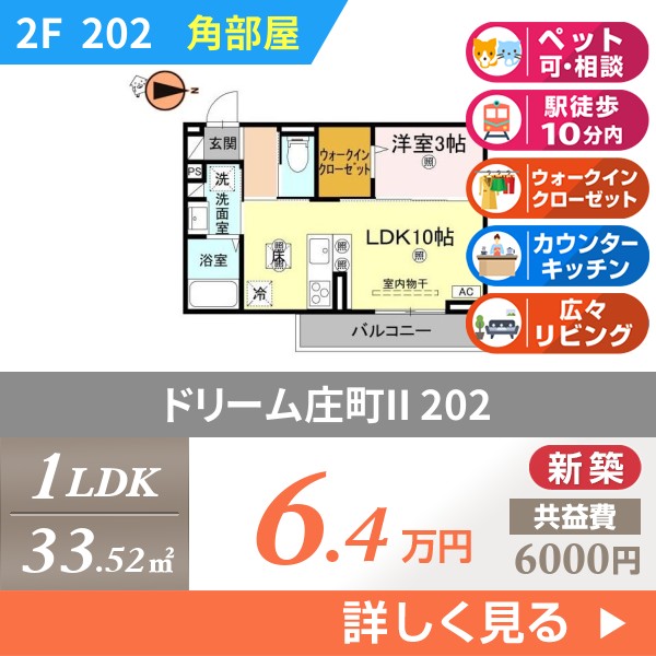 ドリーム庄町II 202