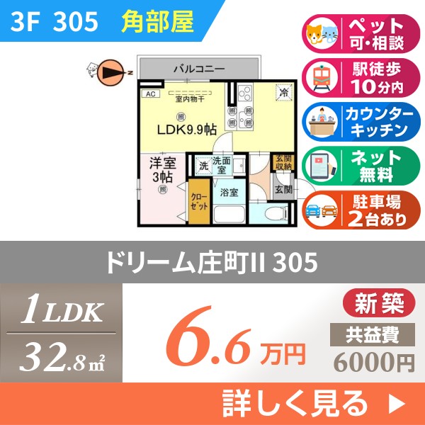 ドリーム庄町II 305