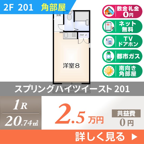 スプリングハイツイースト 201