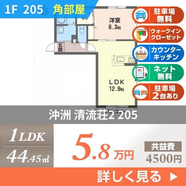 沖洲 清流荘2 205