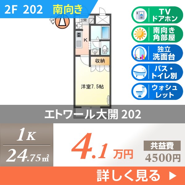 エトワール大開 202