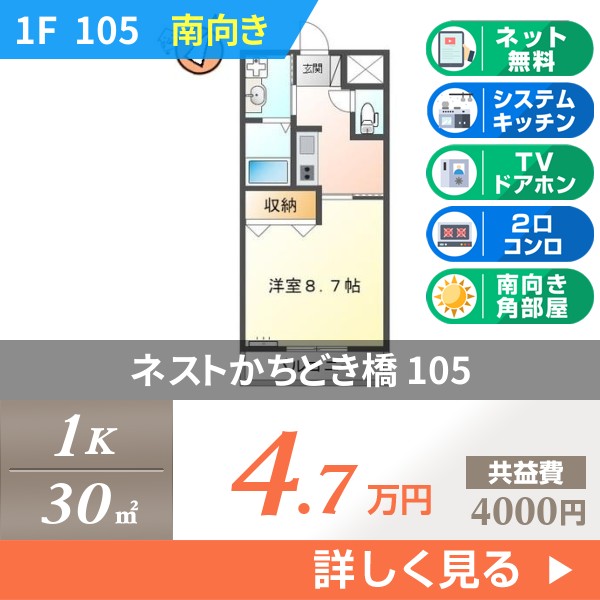 ネストかちどき橋 105