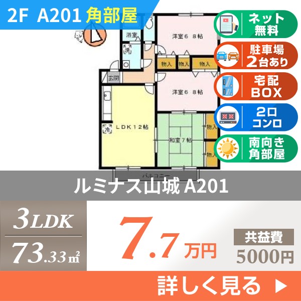 ルミナス山城 a201