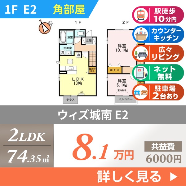 ウィズ城南 e2