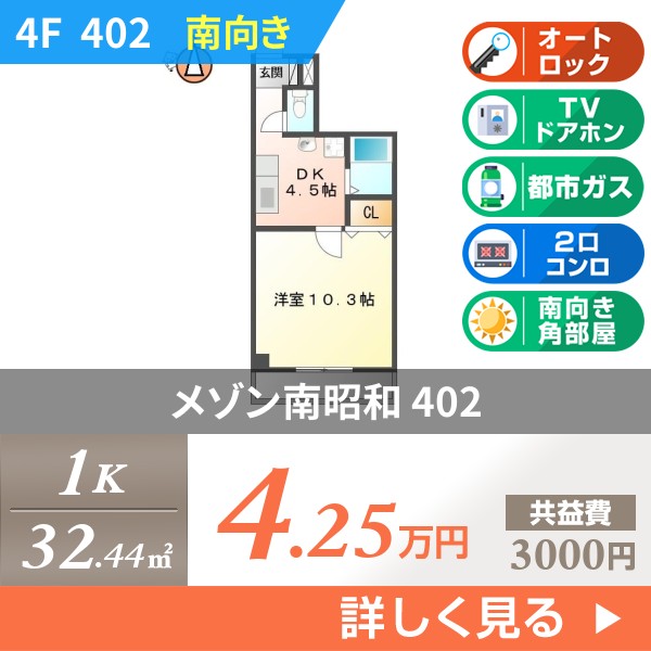 メゾン南昭和 402