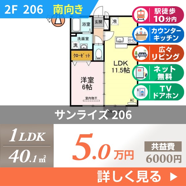 サンライズ 206