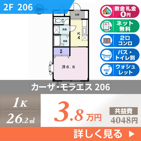 カーザ・モラエス 206