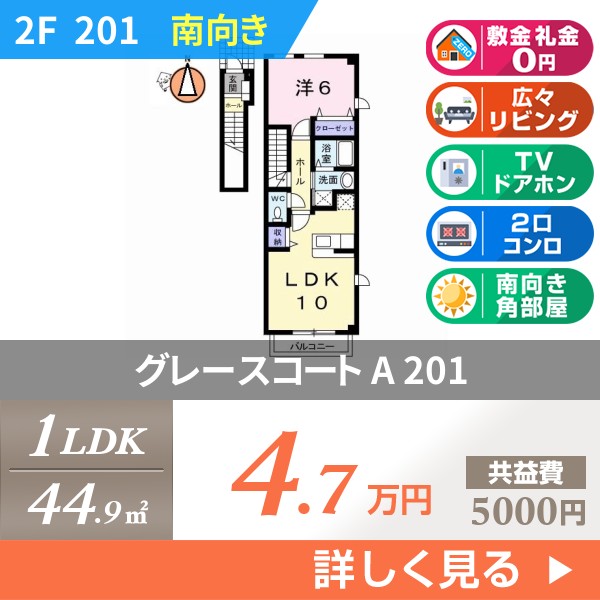 グレースコート A 201