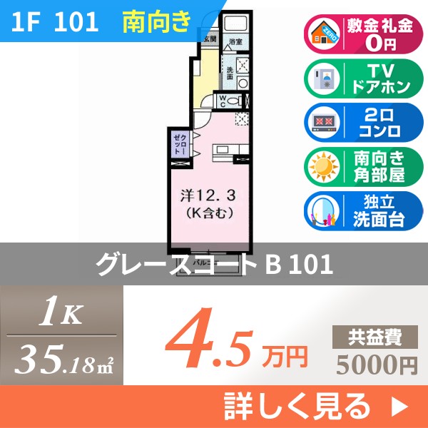 グレースコート B 101