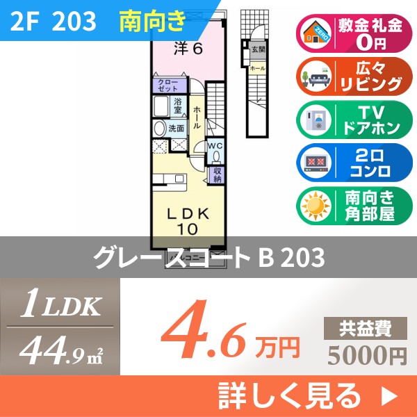 グレースコート B 203