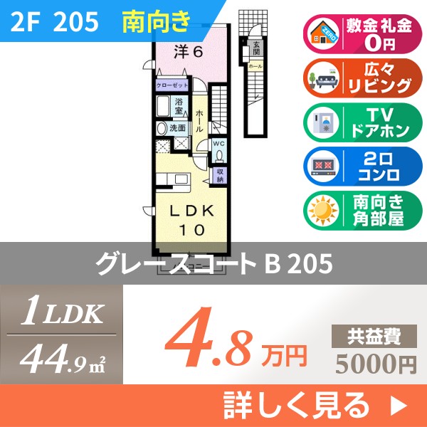グレースコート B 205