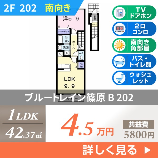 ブルートレイン篠原 B 202
