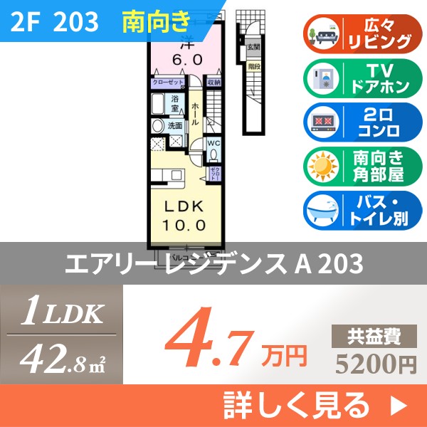エアリー レジデンス A 203