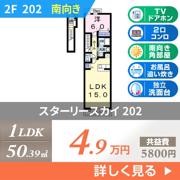 スターリースカイ 202