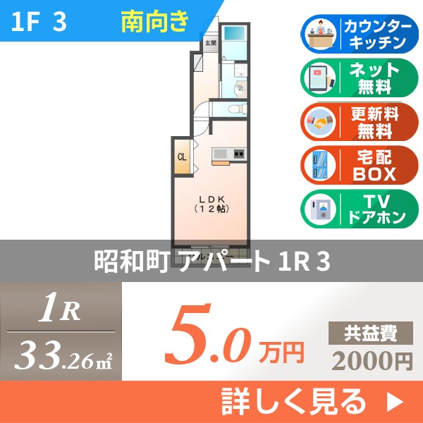 昭和町 2階建アパート 2007年築 3