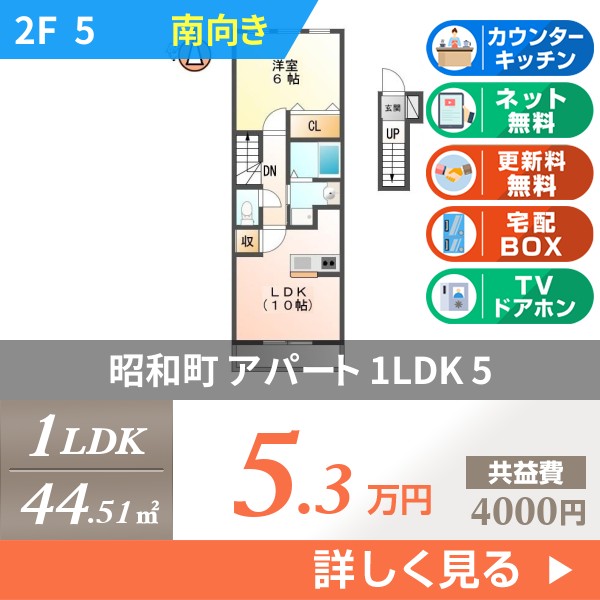 昭和町 2階建アパート 2007年築 5