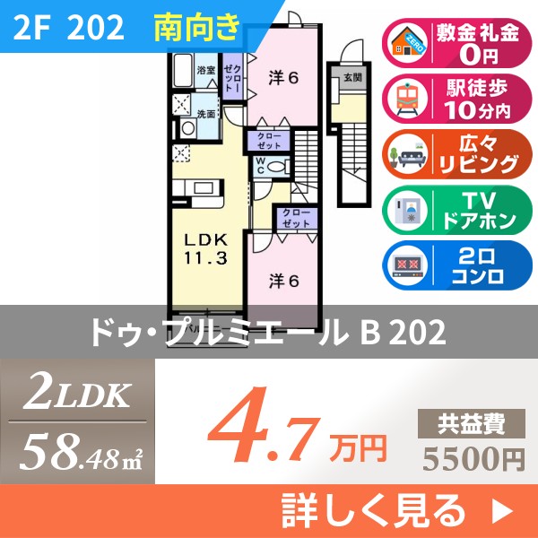ドゥ・プルミエール B 202