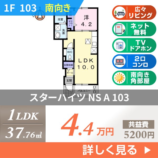 スターハイツ NS A 103