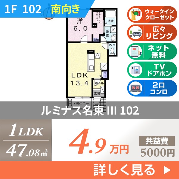 ルミナス名東 III 102