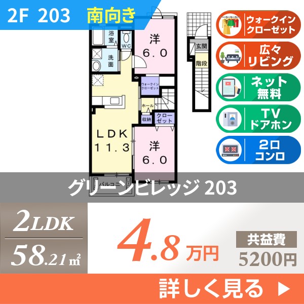グリーンビレッジ 203