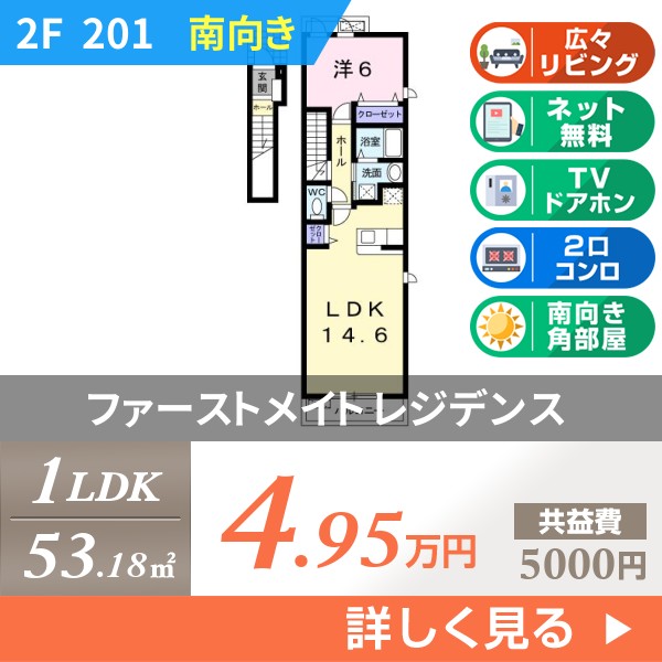 ファーストメイト レジデンス 201