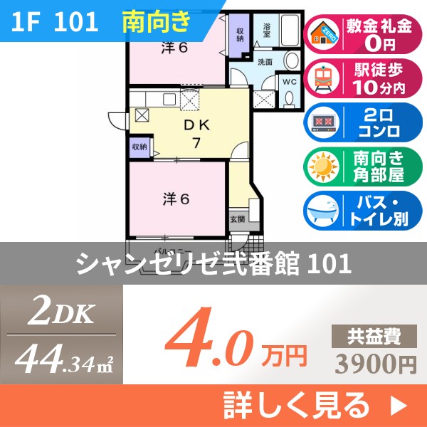シャンゼリゼ弐番館 101