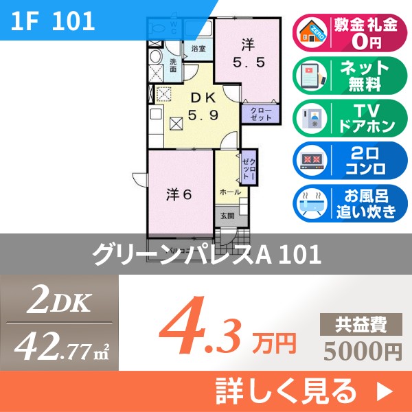グリーンパレスA 101