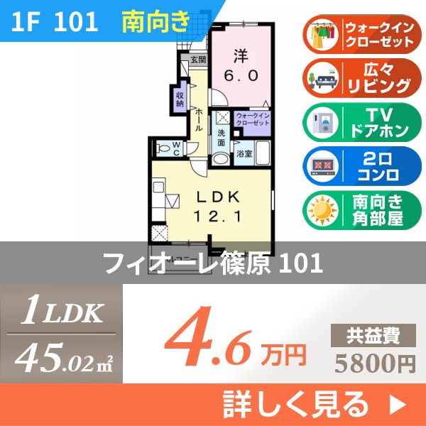 フィオーレ篠原 101