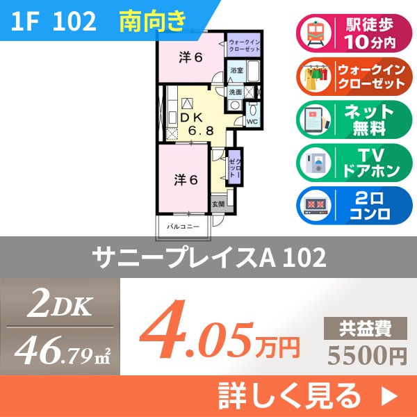 サニープレイスA 102