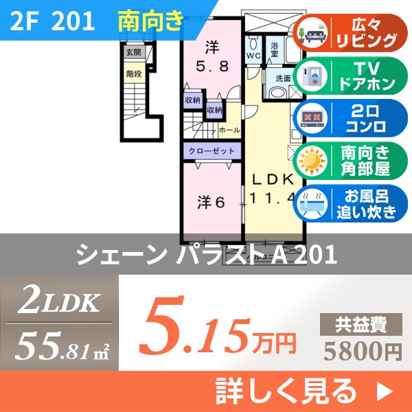 シェーン パラスト A 201