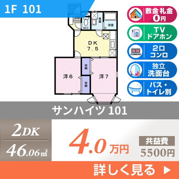 サンハイツ 101