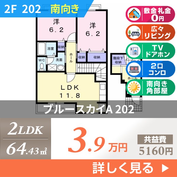 ブルースカイA 202