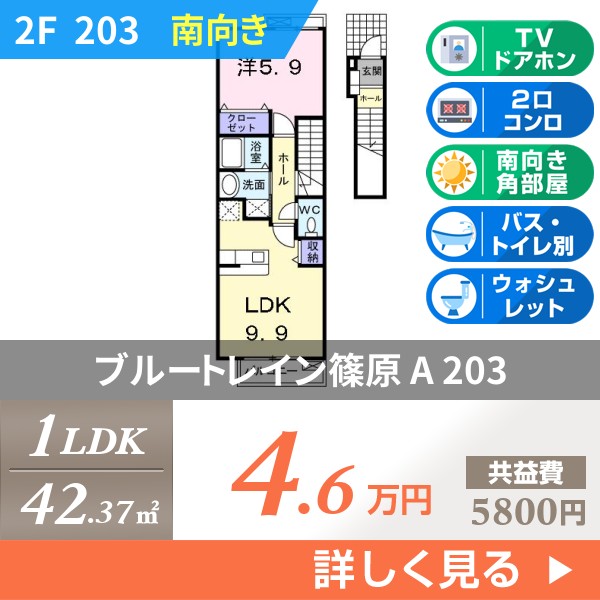 ブルートレイン篠原 A 203