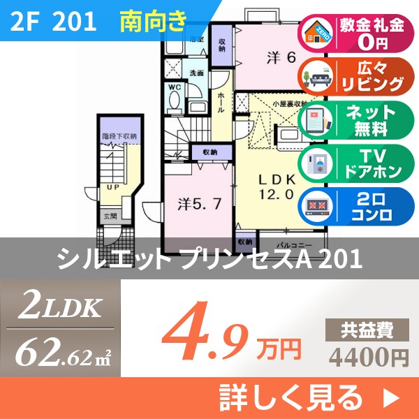 シルエット プリンセスA 201