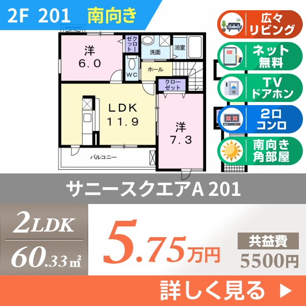 サニースクエアA 201