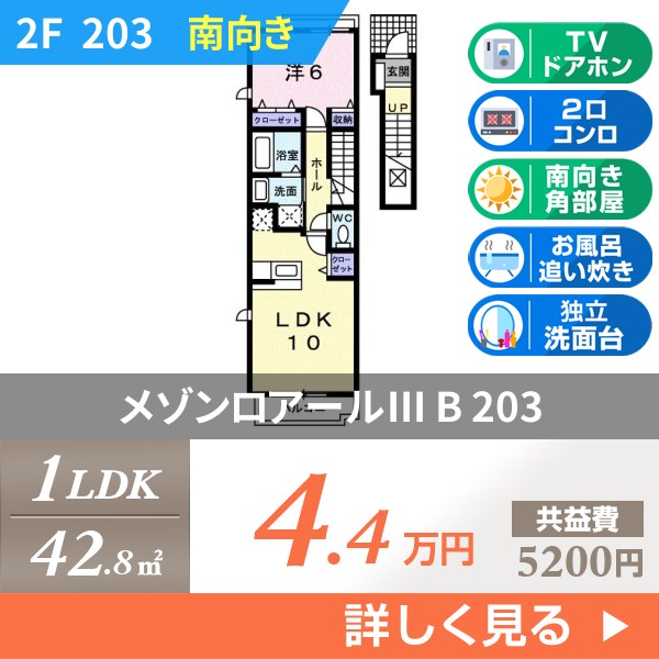 メゾンロアールIII B 203