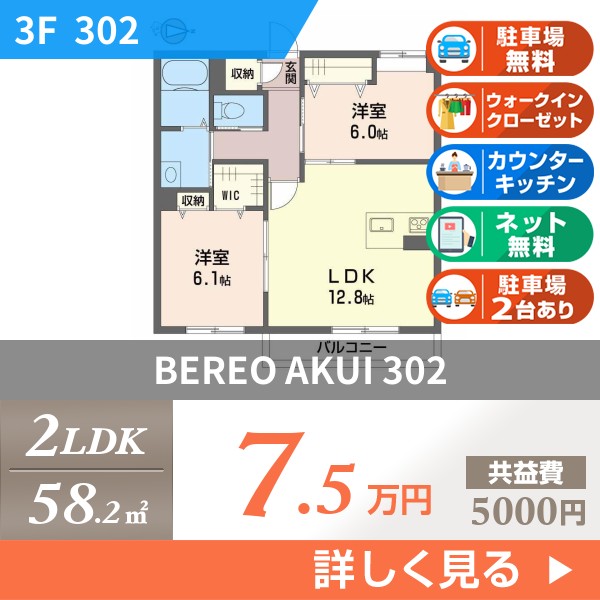 BEREO AKUI 302
