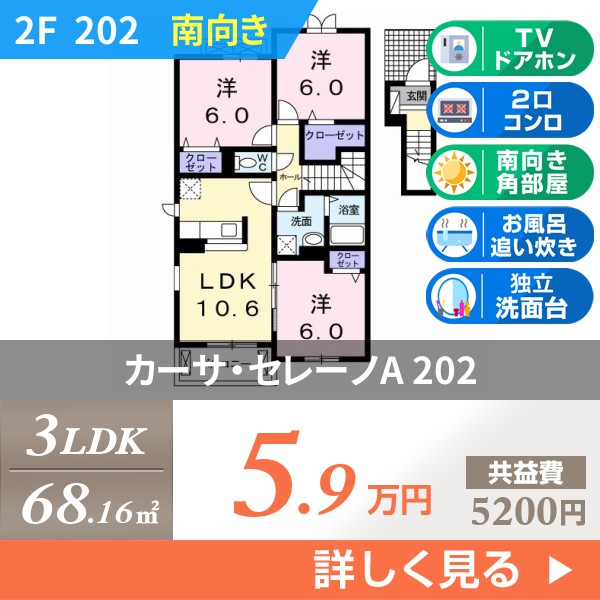 カーサ・セレーノA 202