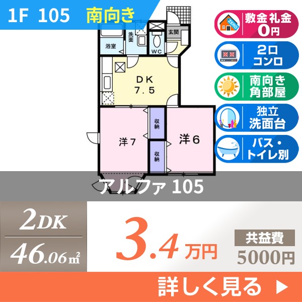 アルファ 105
