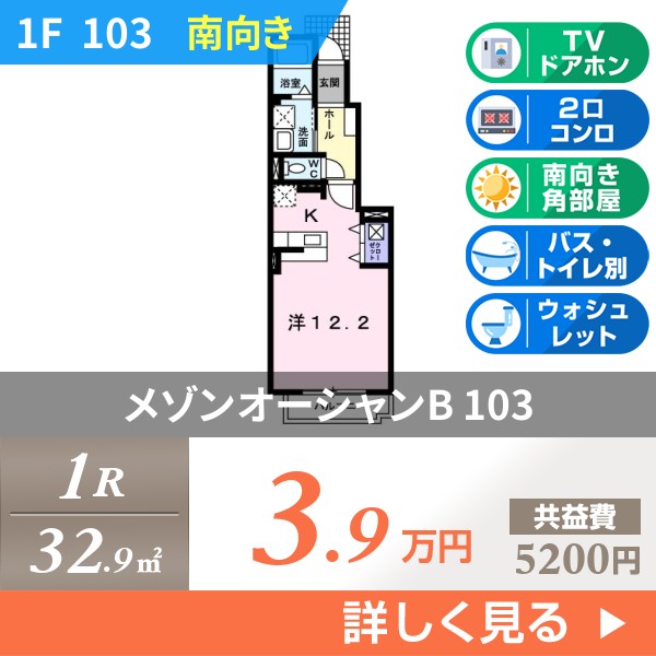 メゾンオーシャンB 103