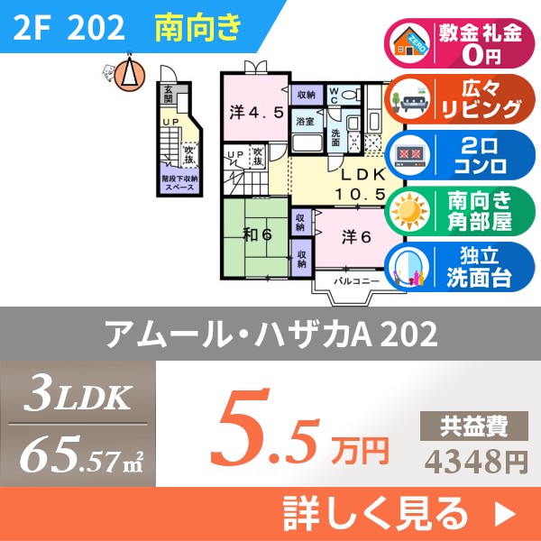 アムール・ハザカA 202